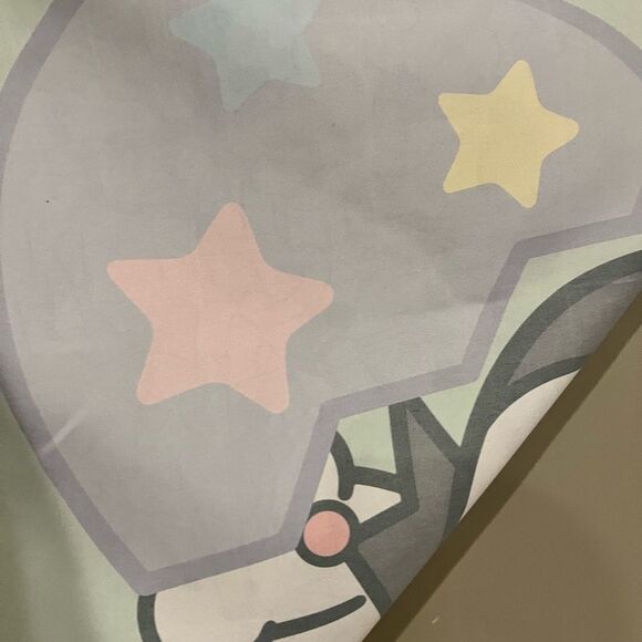 Sanrio Kuromi Hatched Egg Green Purple Black Wall Hanging Tapestry - Picture 5 of 5